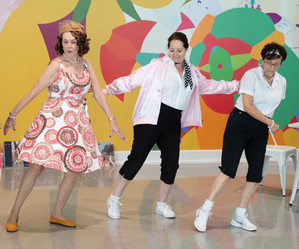 Movin' and Groovin' trio slide